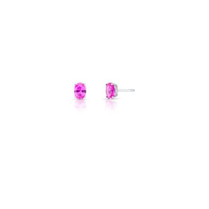 Brinco Oval Pink