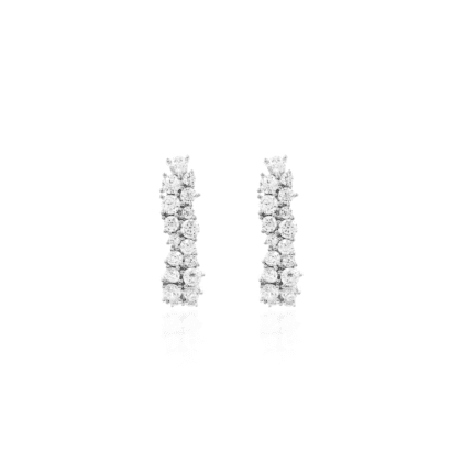 Brinco Ear Cuff Cravejado