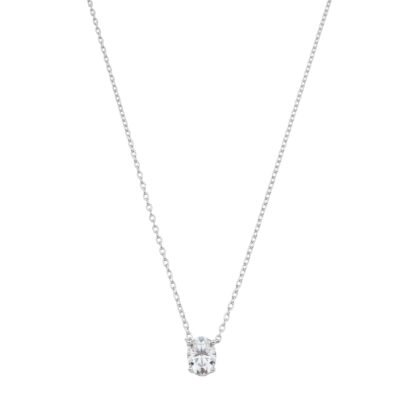 Colar Sonho Moissanite 6x8mm